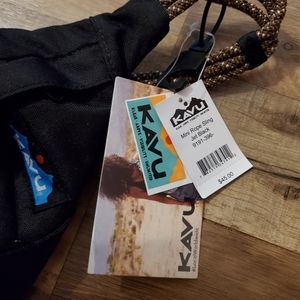 NWT Kavu rope bag mini - black